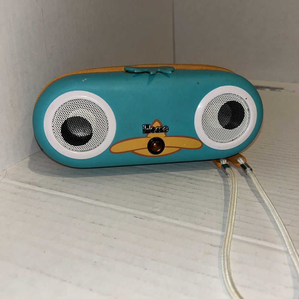 Disney Phineas & Ferb Ihome Speaker Perry The Platypus Themed E2